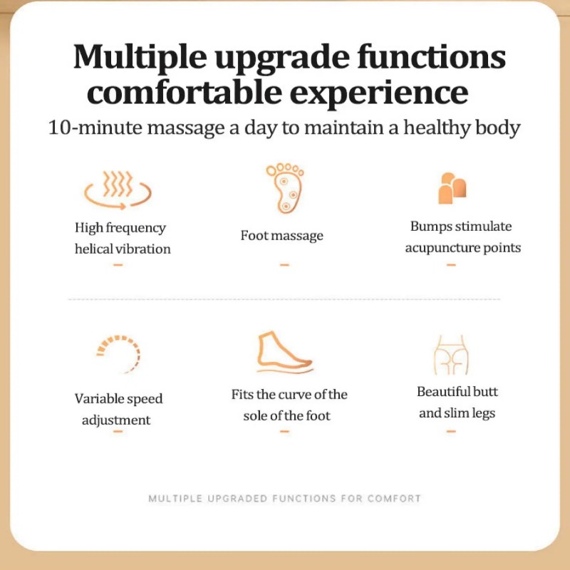 Health Forever Brand Remote Control Vibrating Device Legs Full Body Electric Foot Blood Circulation Massage Machine - Image 2