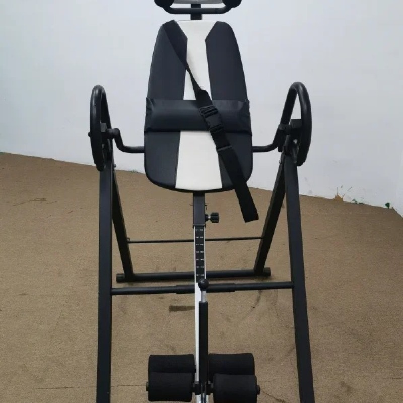 Inversion Table For Back Pain Therapy,Handstand Machine with Extended Ankle Lock Handle, Gym Inversion Table Gravity Back Relief - Image 3