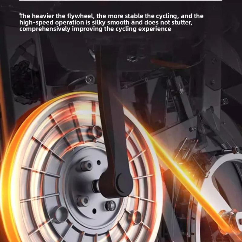 Customized Spinning Bike, Magnetically Controlled Ultra Quiet Professional Fitness Bike, Suitable for Home Gyms - Image 3