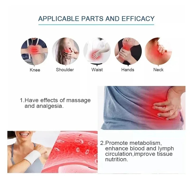 Ultrasound Physiotherapy Massage Device 1MHz Intensity for Muscle & Joints Pain Relief No-Drug Ultrasonic Instrument Machine - Image 3